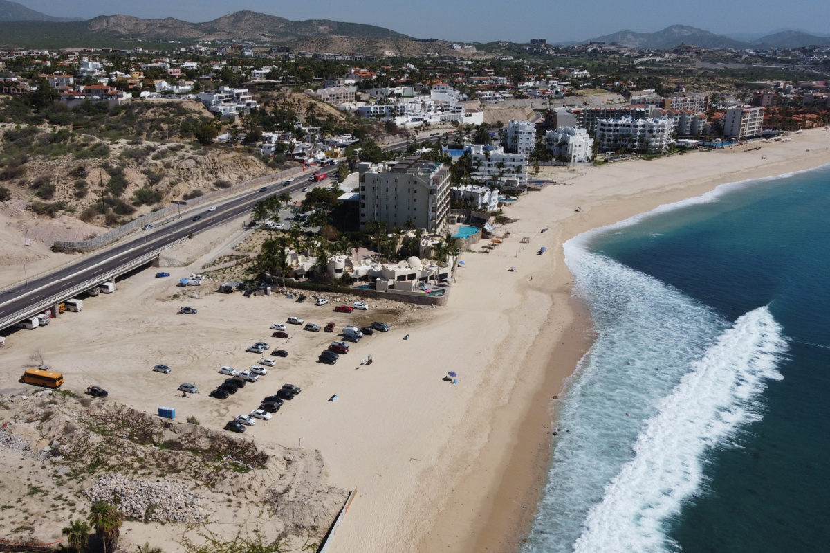 The Sandy Shores of Costa Azul Beach in Los Cabos, Mexico