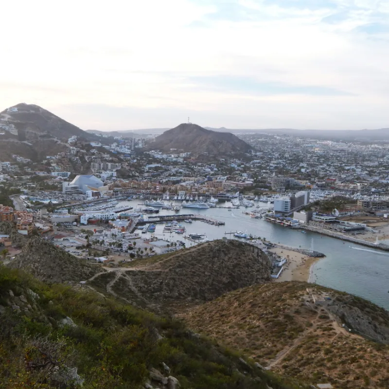 Aerial View of Cabo San Lucas