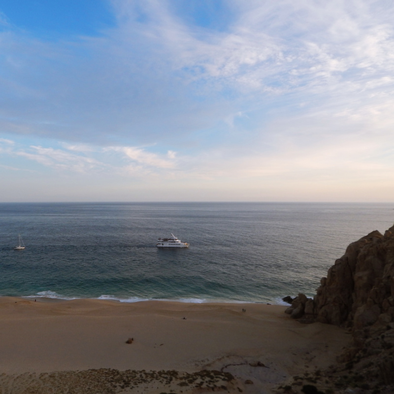 Beautiful beach in the Los Cabos
