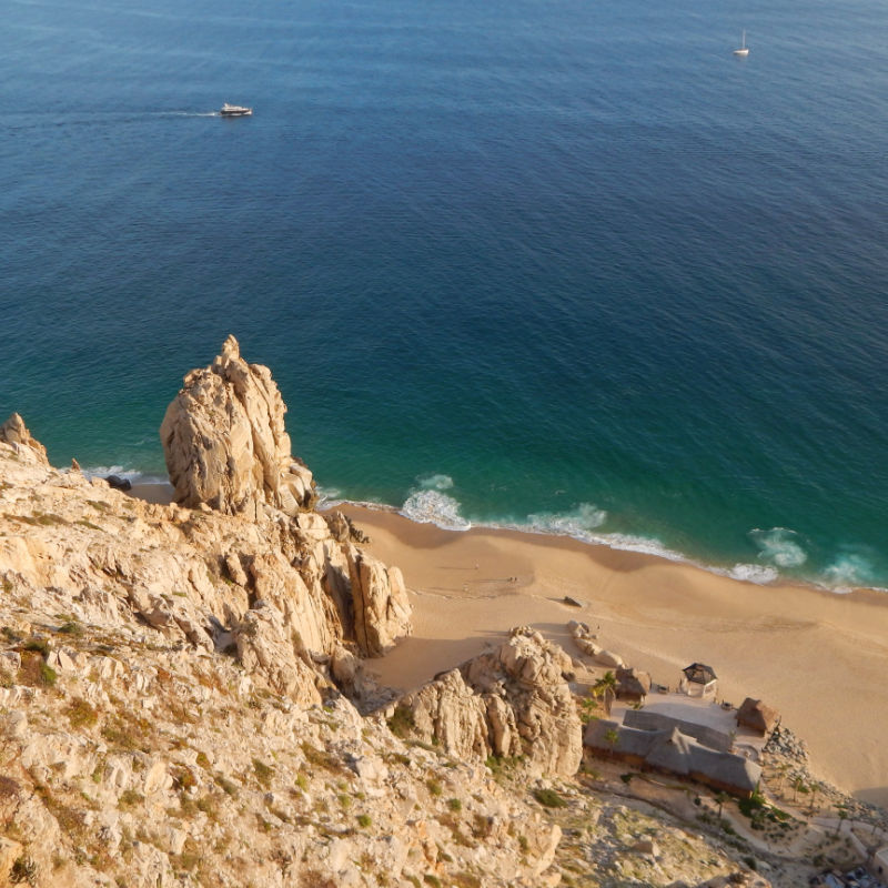 Rock formation at Cabo San Lucas, Baja California Sur Mexico