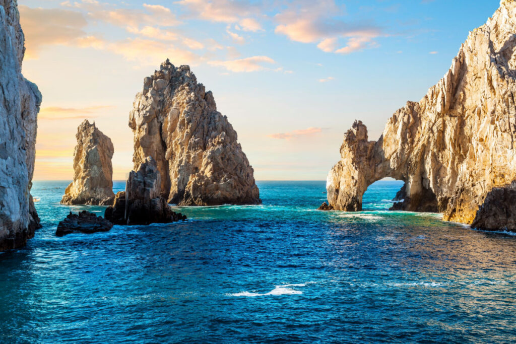 Beautiful View of the Arch of Cabo San Lucas, Mexico