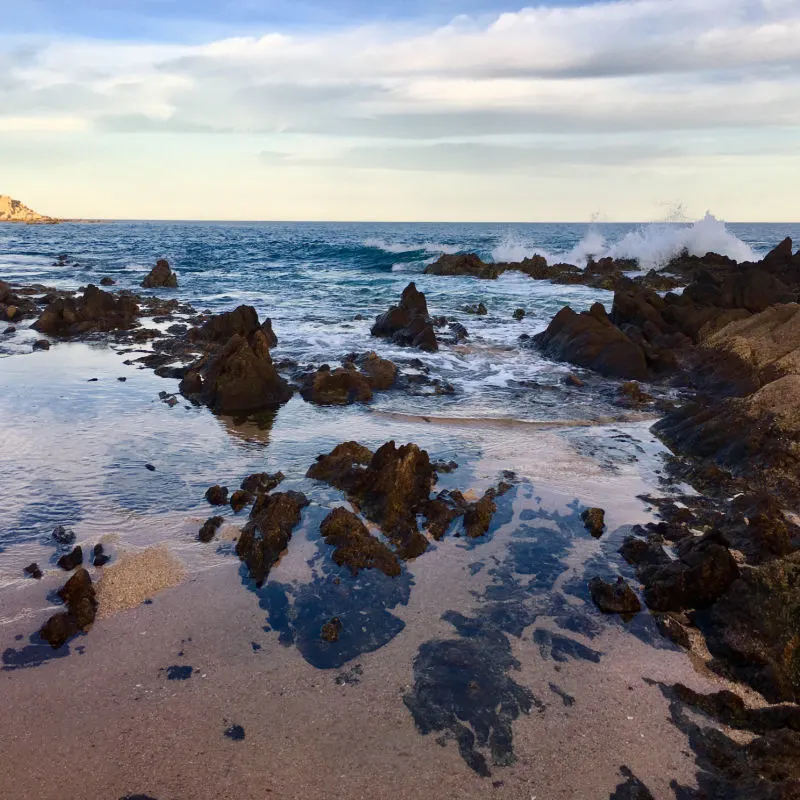 Clear Water Beach at Los Cabos Baja California Sur, Mexico