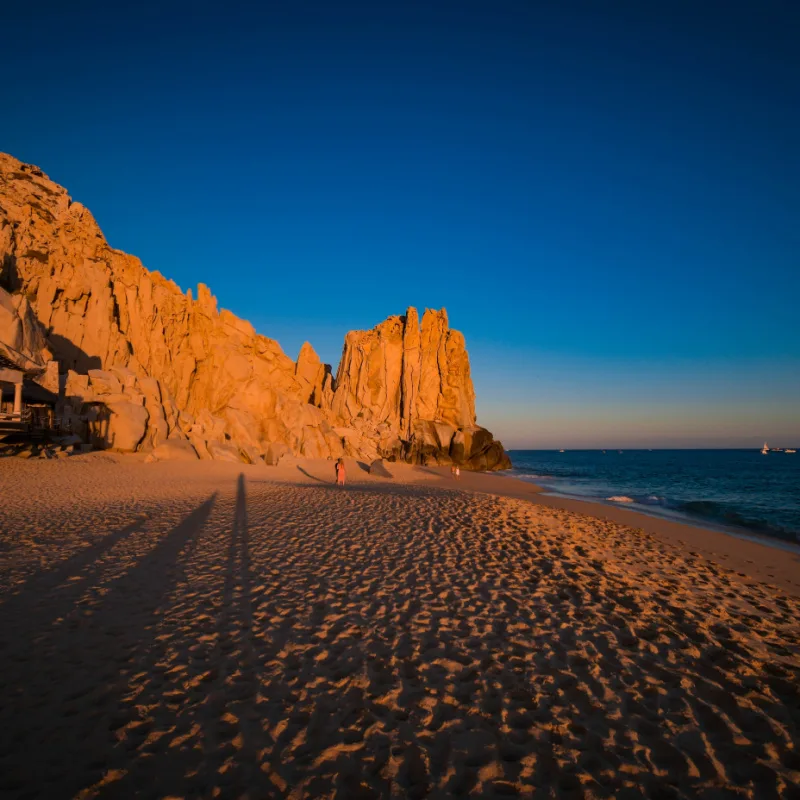 Landscape of Cabos San Lucas, in Mexico. Rocky Mountains