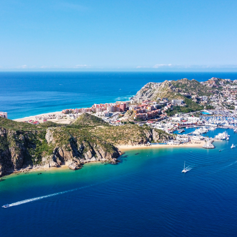 Scenic view of Los Cabos