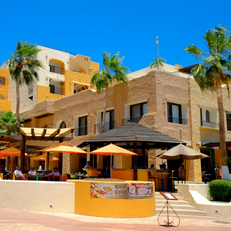 Restaurant Cabo San Lucas Mexico Pacific Ocean.