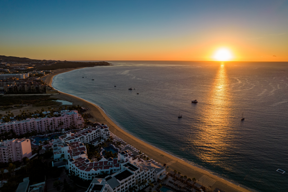 Aerial view of Cabo San Lucas