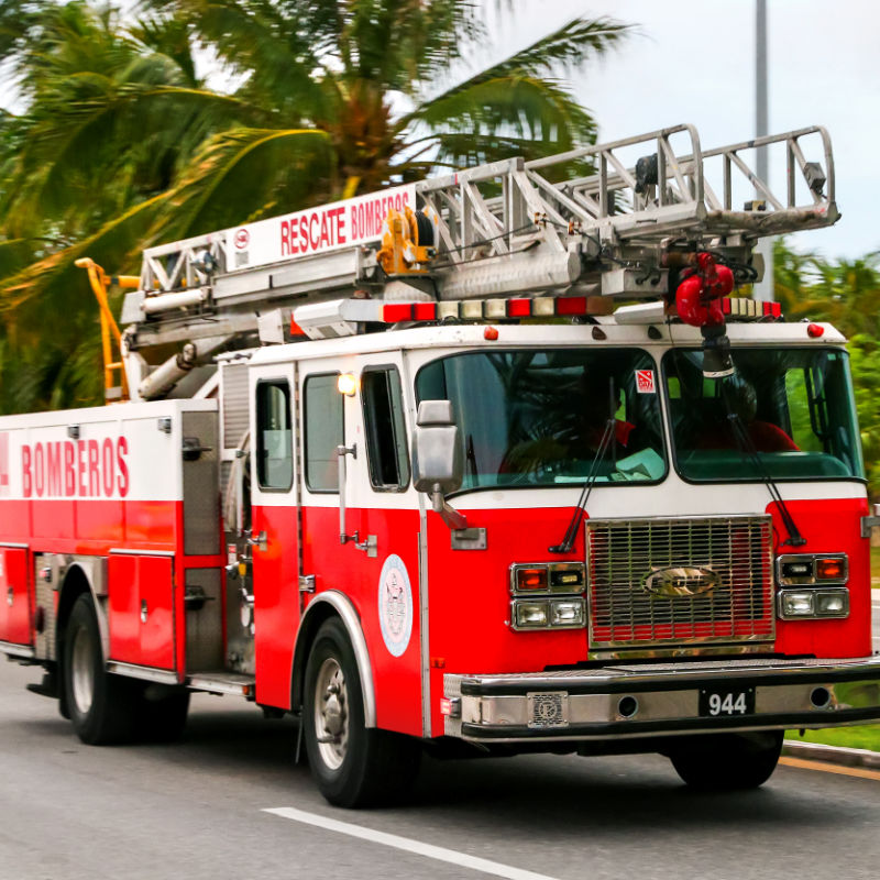 Fire Truck in Mexico