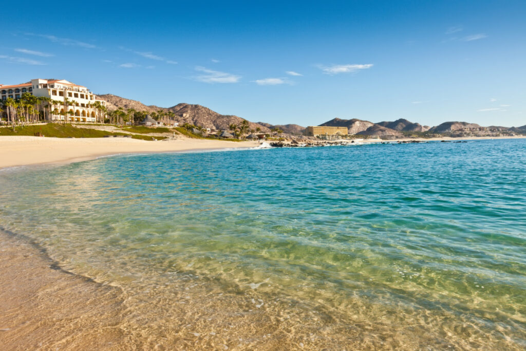 Beautiful Pristine Beach in Los Cabos, Mexico