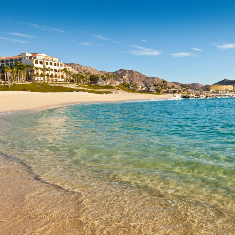 Beautiful Pristine Beach in Los Cabos, Mexico