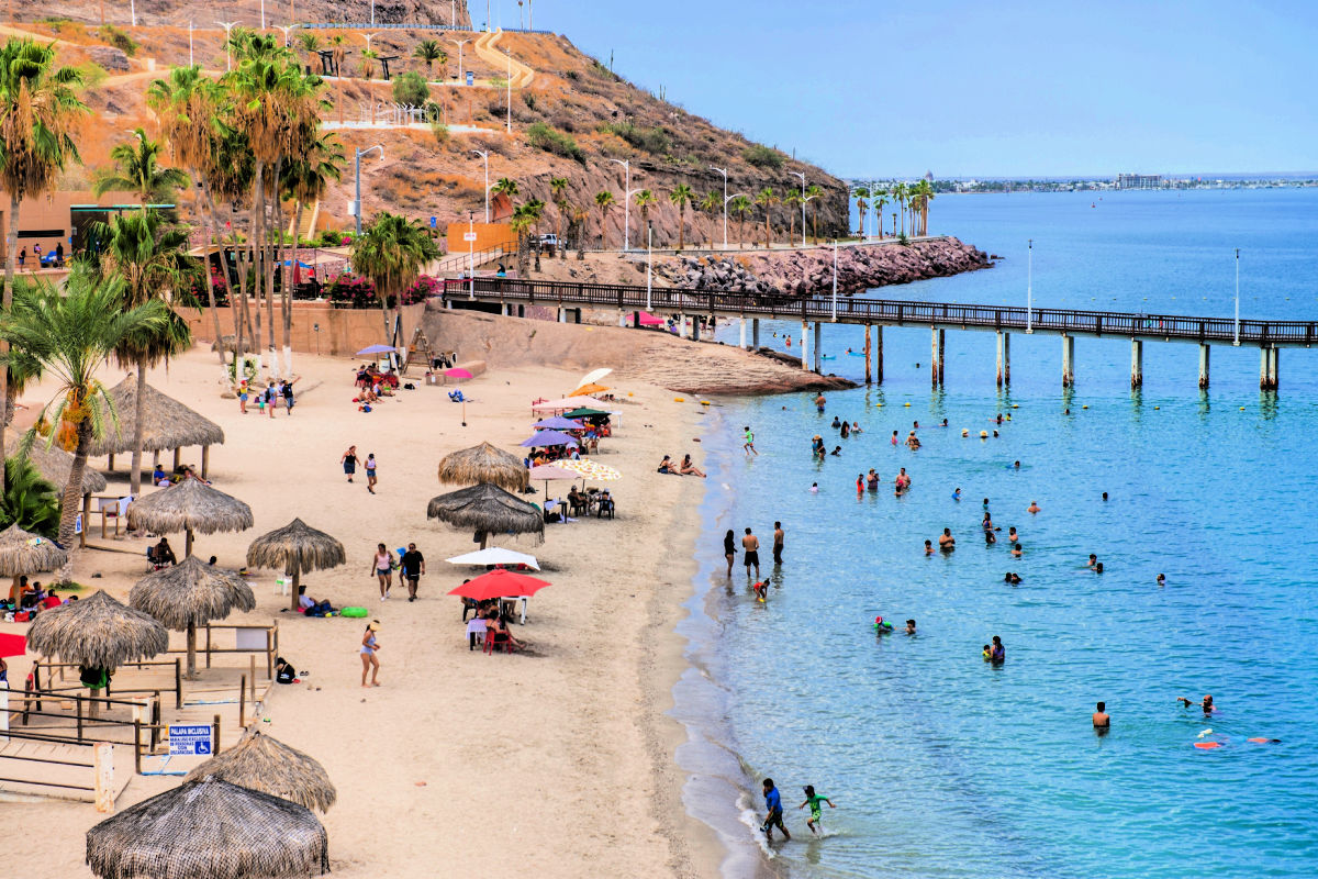 Beach in La Paz, Mexico