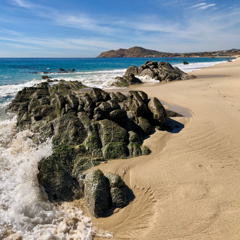 El Tule Beach in Los Cabos Mexico