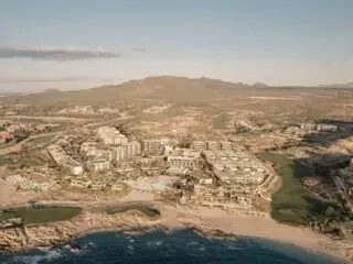 Aerial View Park Hyatt Los Cabos