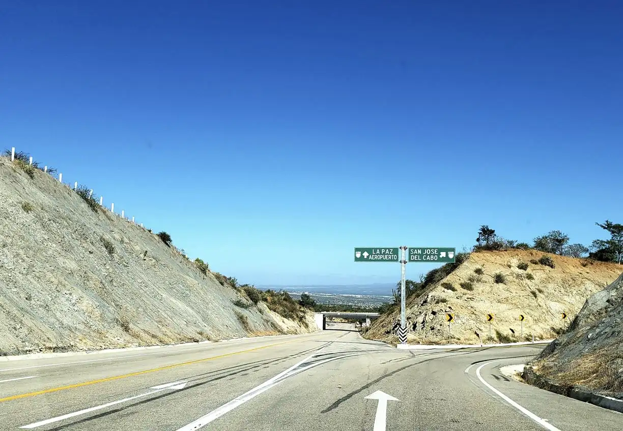 Highway in Los Cabos
