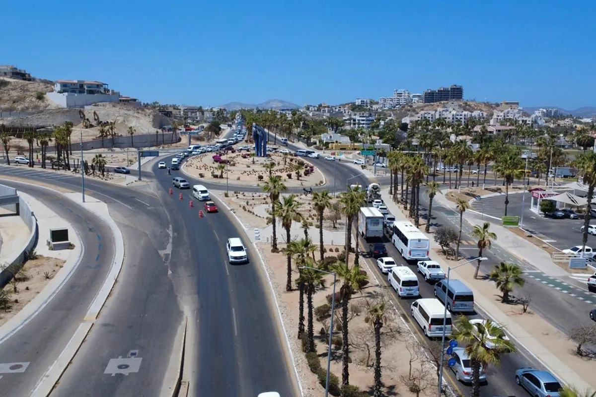 Aerial view of Los Cabos Fonatur Roundabout