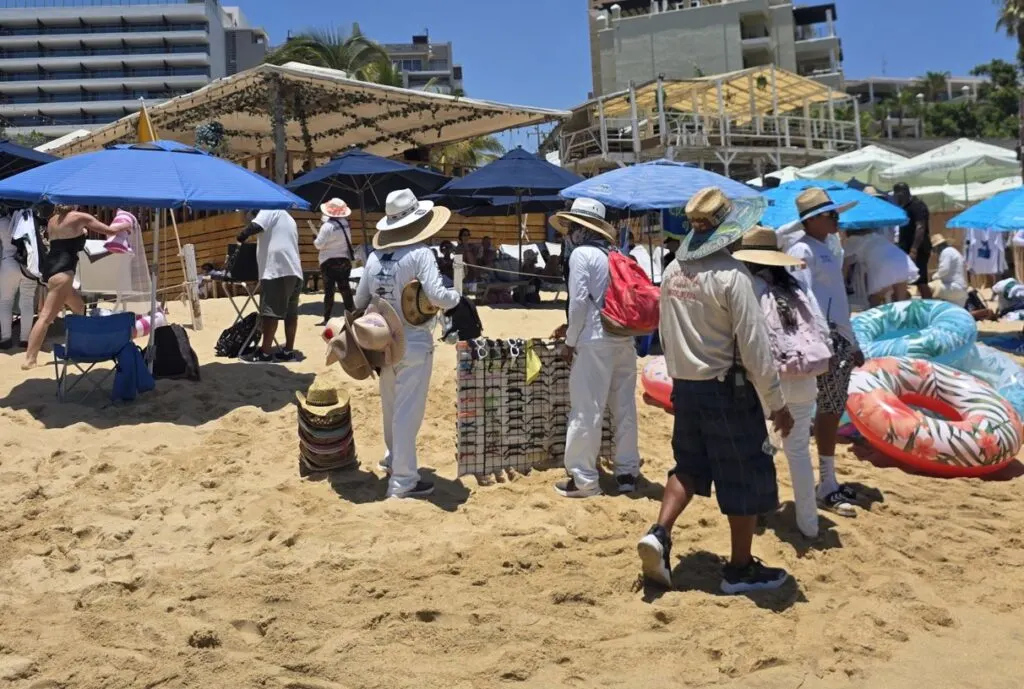 Vendors On Medano beach 
