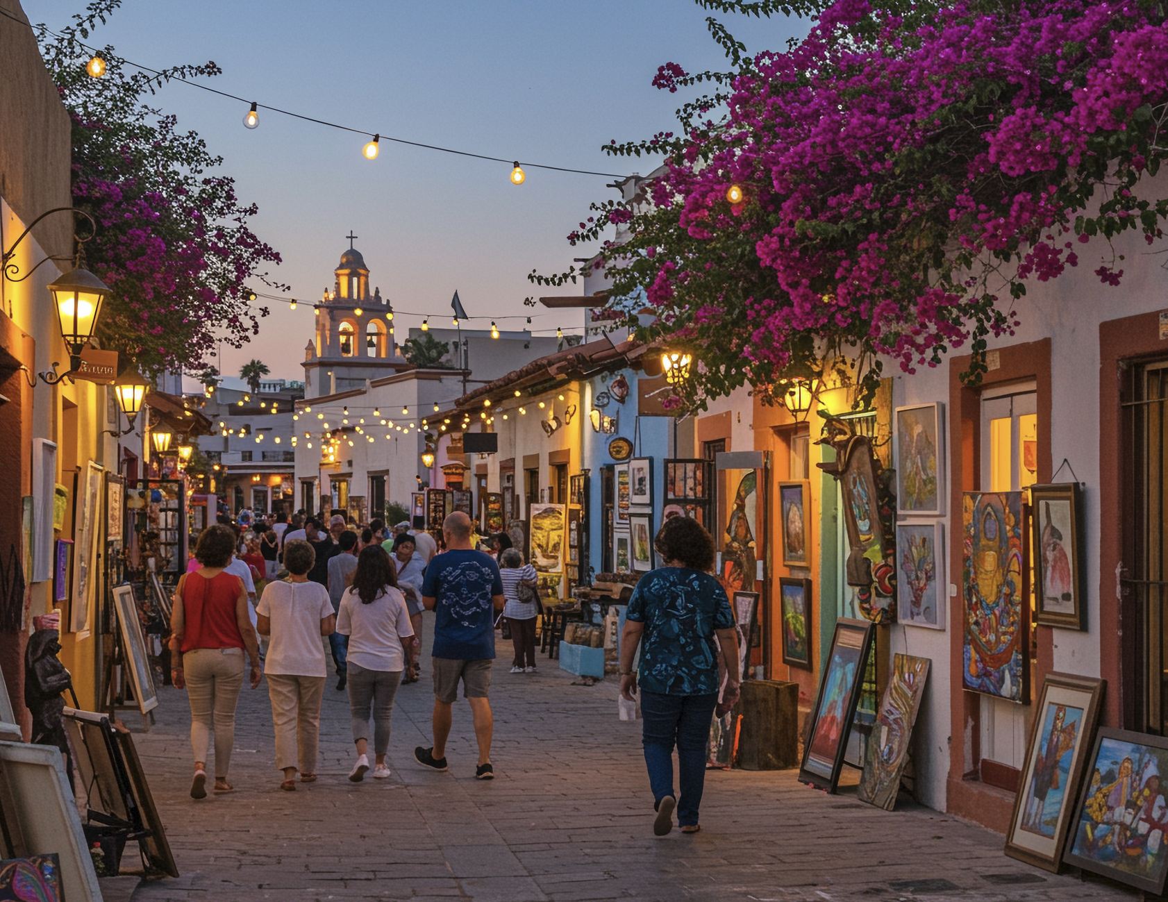 Downtown san jode del cabo art walk