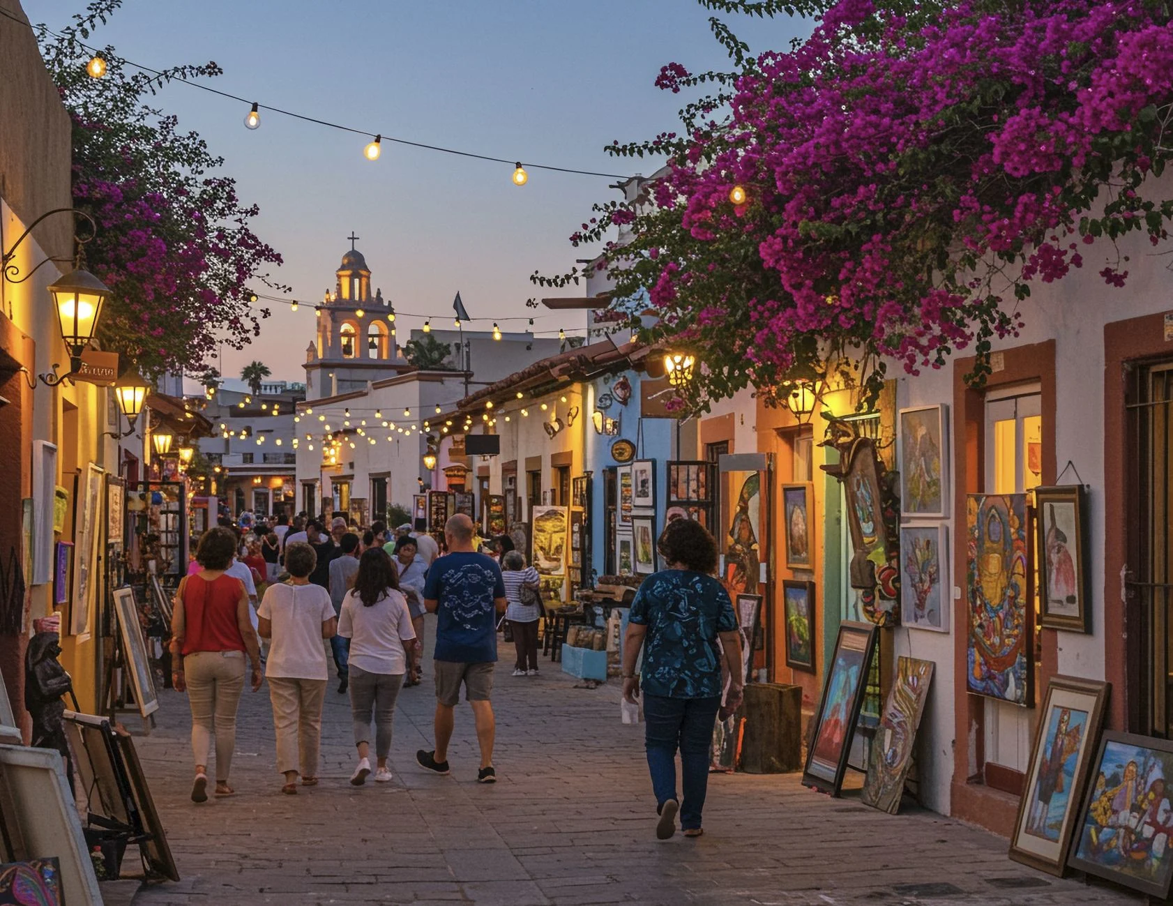 Downtown san jode del cabo art walk