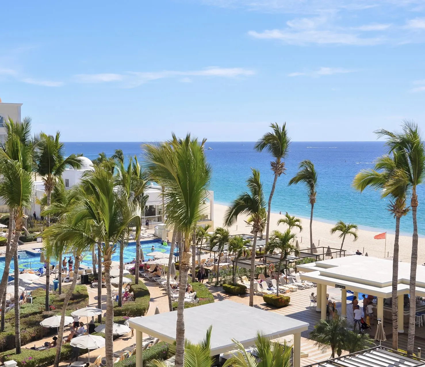 All inclusive resort pool