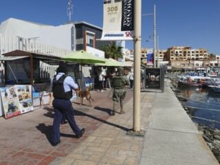 Police in Marina Cabo San Lucas
