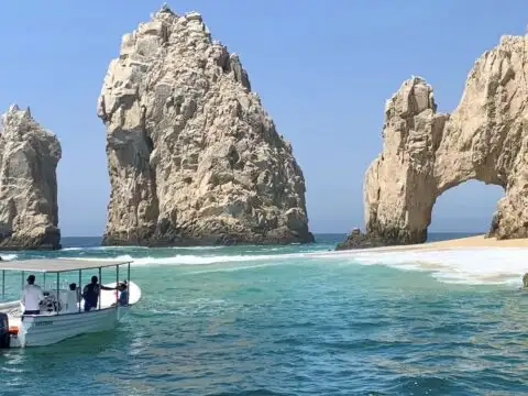 Beach Appears For The First Time In Years Under Famous Los Cabo Arch