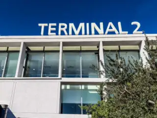 Terminal Two (2) Los Cabos International Airport Entrance Area Where you get dropped off