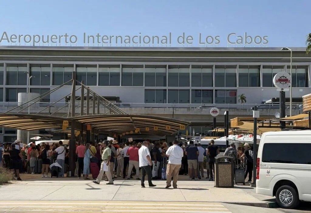 Arrivals area of Los Cabos Airport