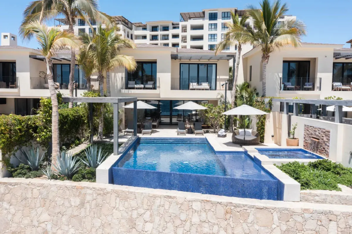 1 Homes Cabo Pool Aerial Front