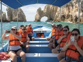 The 2026 Price For A Water Taxi Ride To The Los Cabos Arch