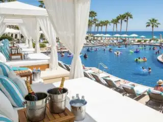 The Rise Of VIP Cabanas And Bottle Service At All-Inclusive Resorts In Cabo