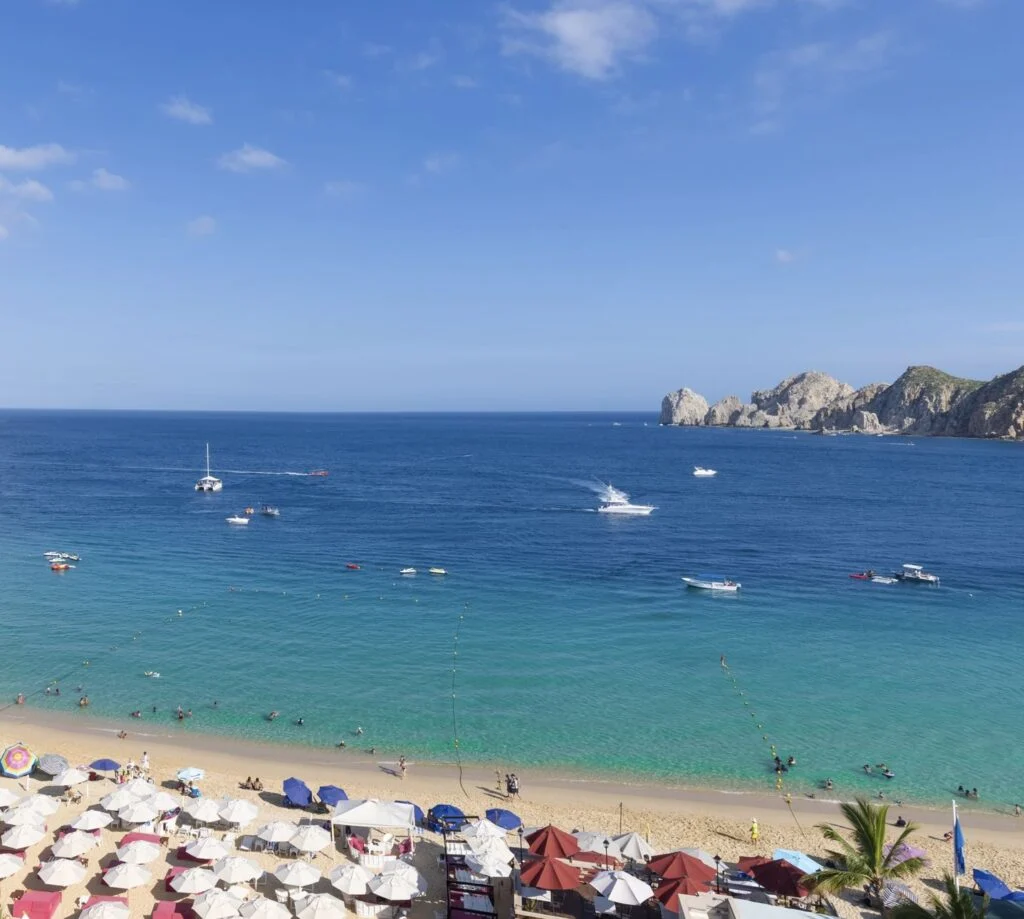 Cabo Beach overlooking ocean