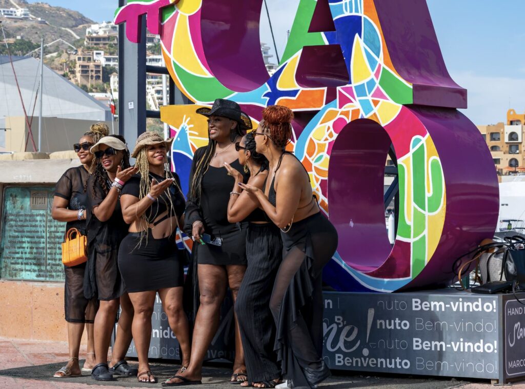 Group of Women in Cabo San LUcas