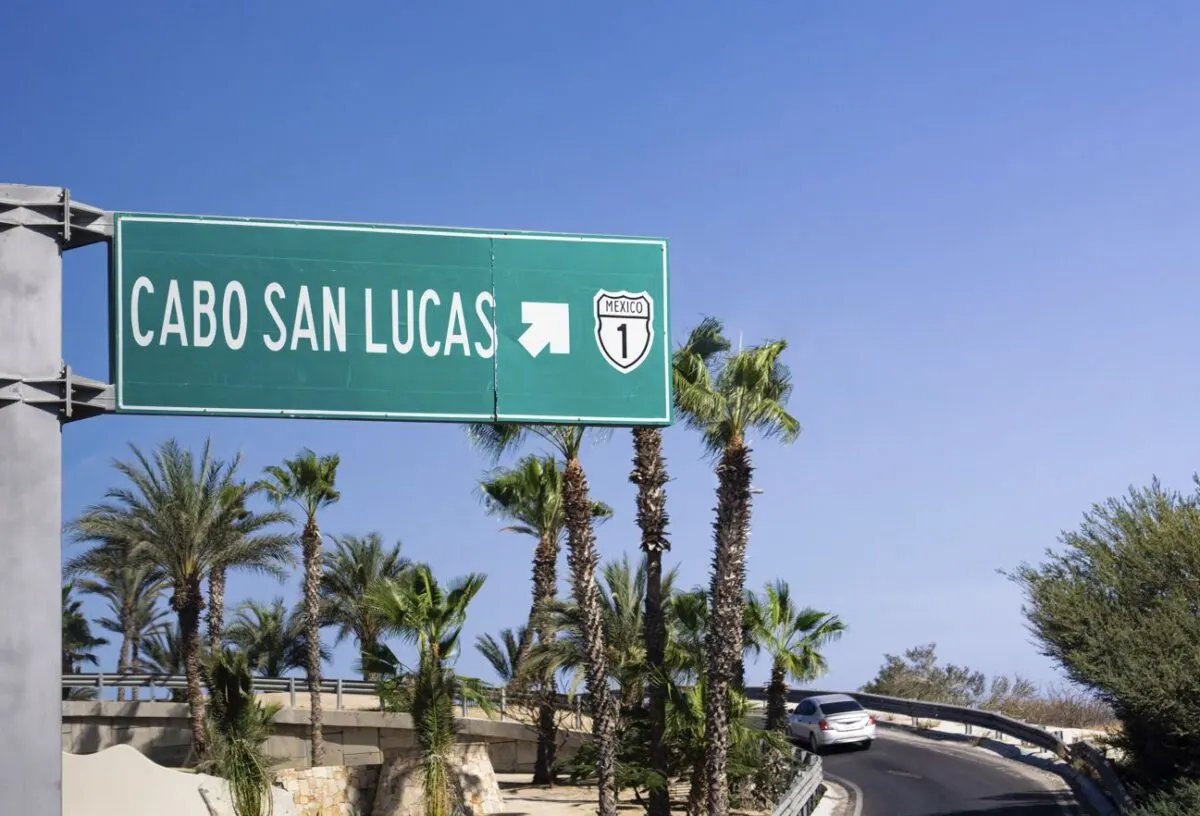 Cabo San Lucas Highway Sign