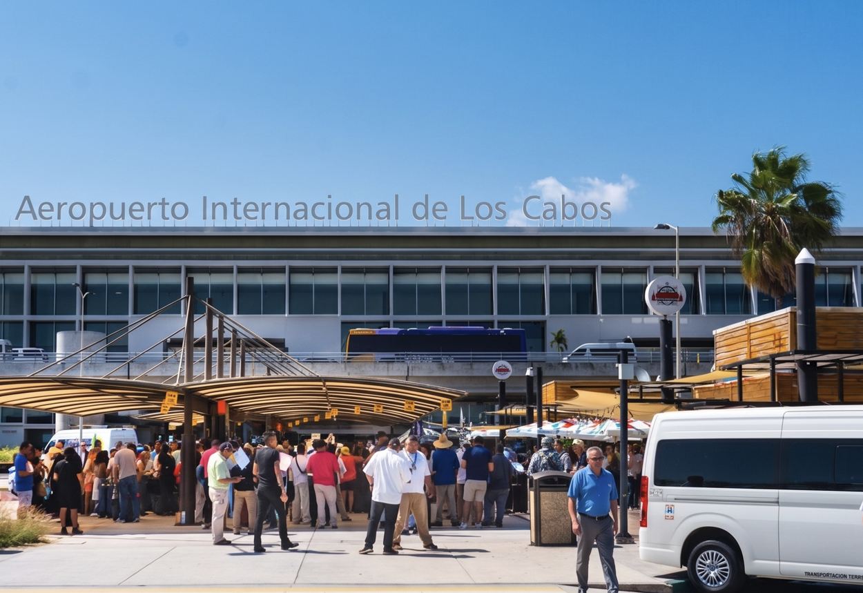 Arrivals pick up at Los Cabo Airport- Original Photo By Tyler Fox