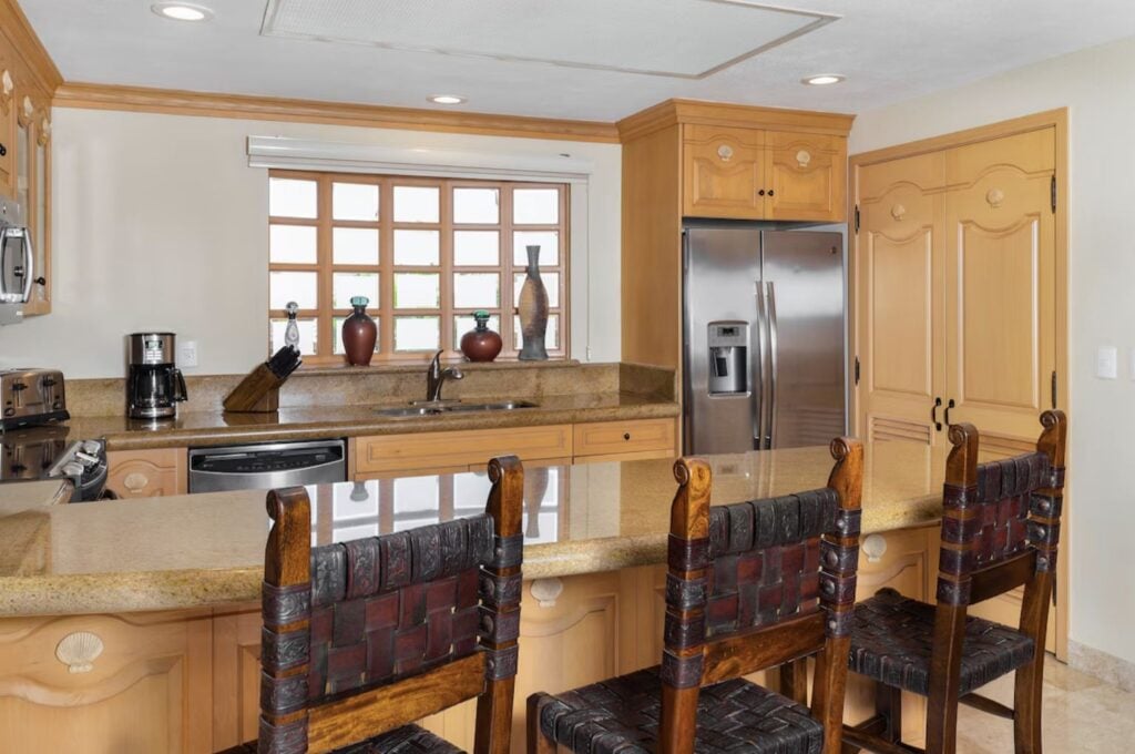 Kitchen Villa La Estancia Beach Resort & Spa
