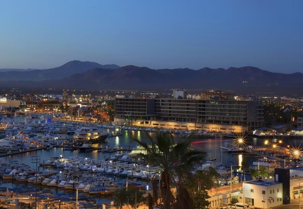 night time Cabo San Lucas