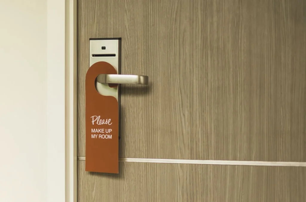 Make-up-room-sign