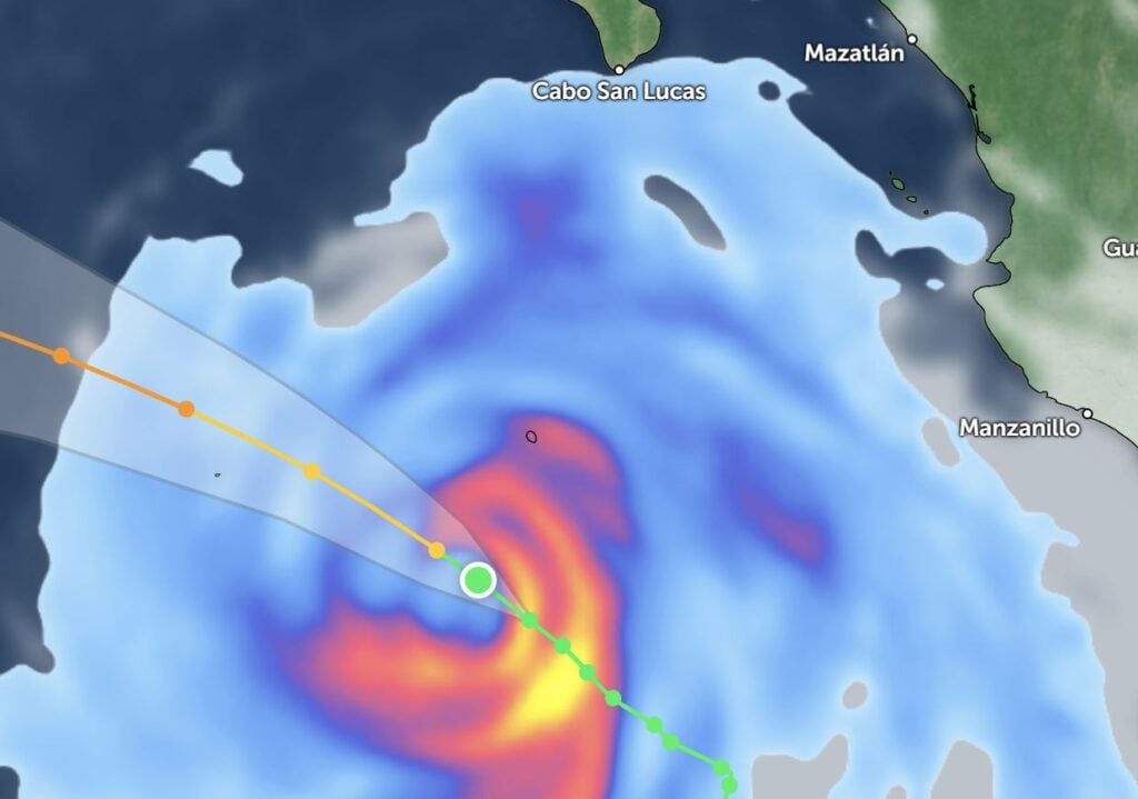 Los Cabos City Council Issues Alert Due To Tropical Storm Marie Expected To Become Hurricane