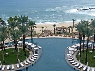 Los Cabos Heavy Rains, Closed Beaches Flooded Roads & 12 Foot Waves From Hurricane Marie 1