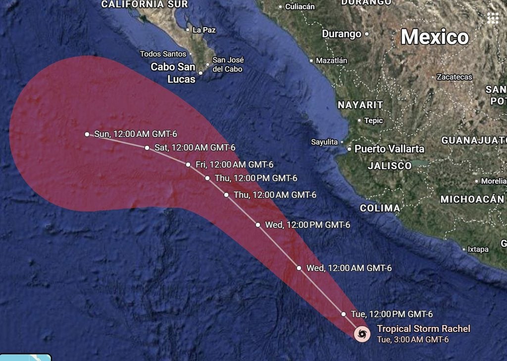 Tropical Storm Racheal