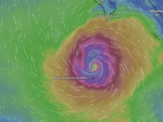 Beaches & Port Closed In Cabo Due To Hurricane Rachel