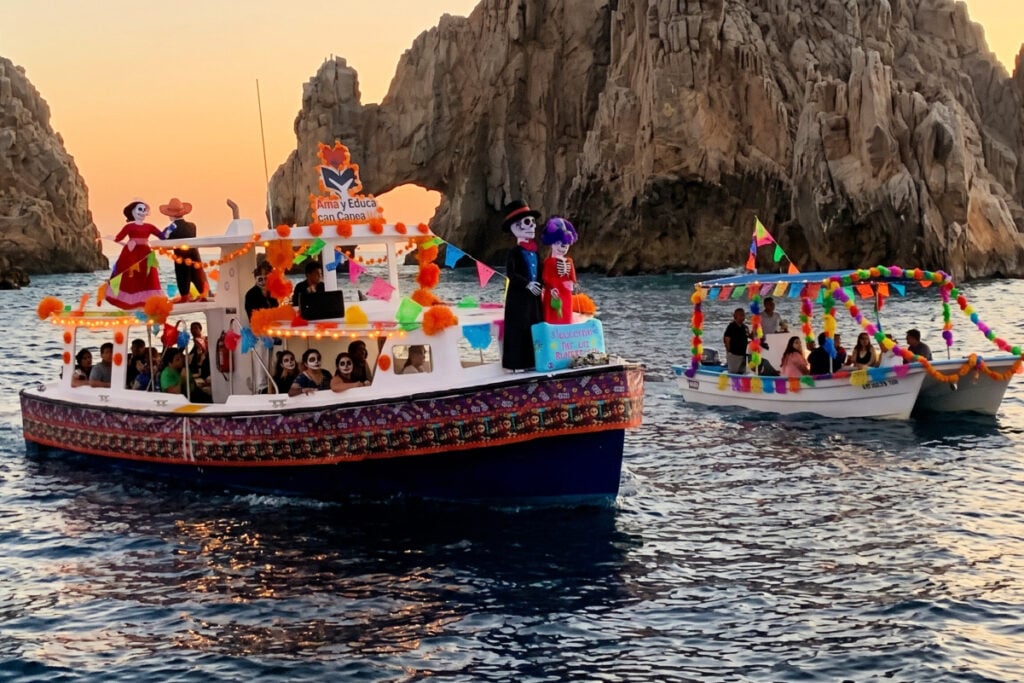 Day of dead boat parade