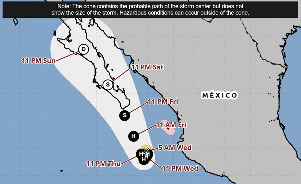 Hurricane Simon Threat