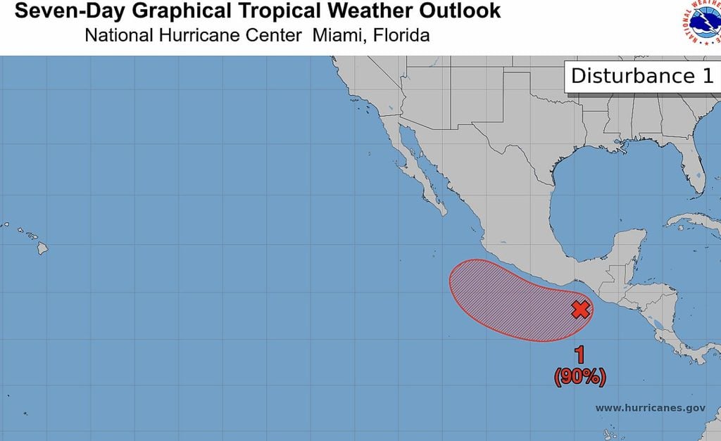 New Storm forming in the South