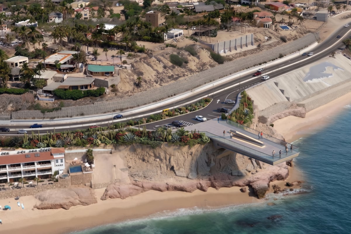 Overlook in Cabo Costa Azul Viewpoint